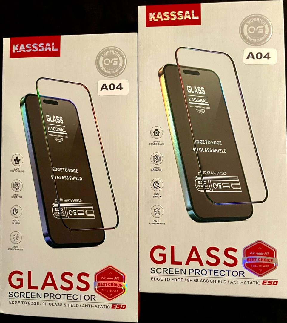 Protection d’Écran iPhone – Verre Trempé Premium (Kasssal &amp; Gerlax) (2PAIR)