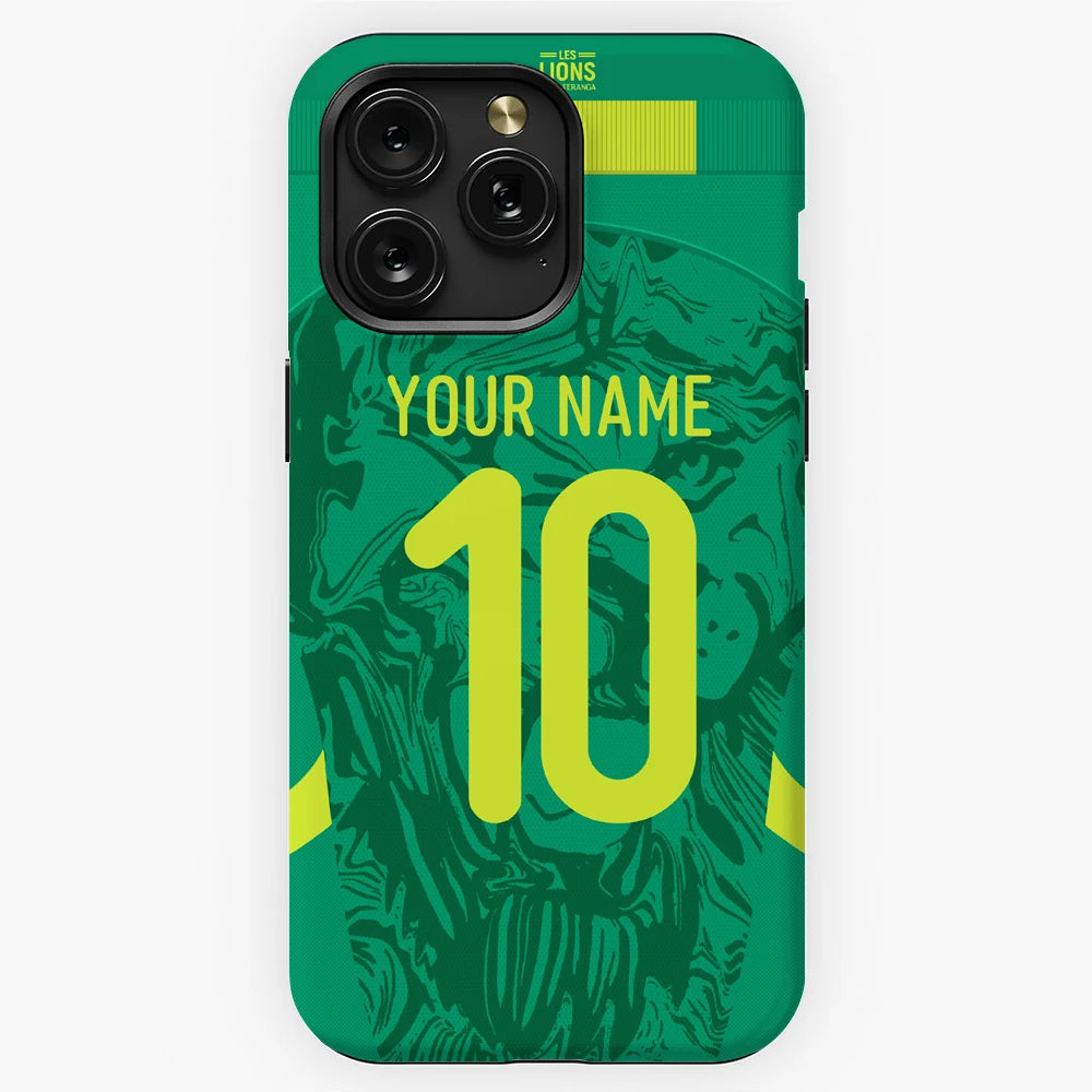 COQUE Senegal National Football iPhone 16 15 14 13 Pro Max 12 11 Mini X XS XR 7 8 Plus SE